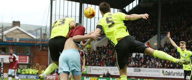 Lewis Dunk gives away a penalty