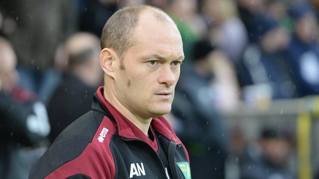 Norwich City manager Alex Neil