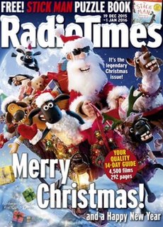 Christmas issue of Radio Times