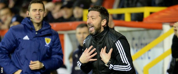 Aberdeen manager Derek McInnes