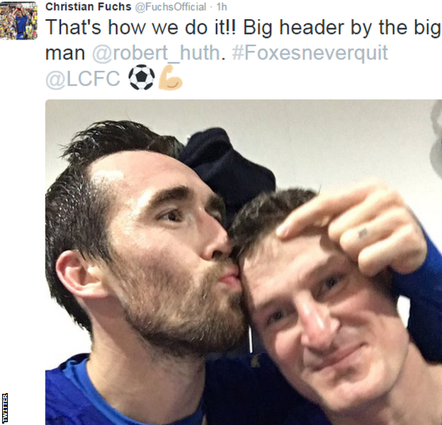 Christian Fuchs and Robert Huth