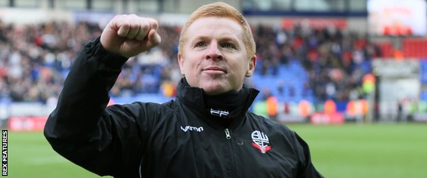 Bolton boss Neil Lennon