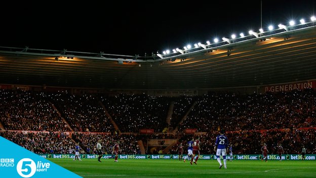 Light display in tribute to BSports Tees commentator Ali Brownwlee