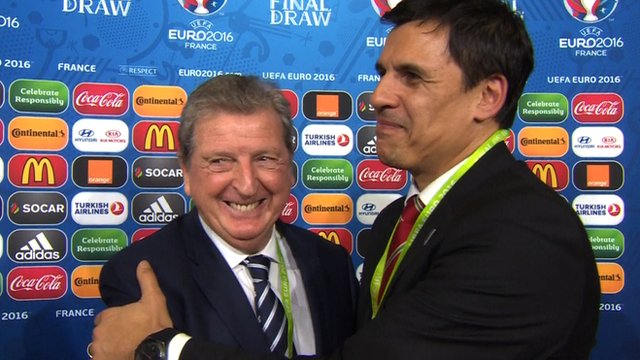 Roy Hodgson and Chris Coleman