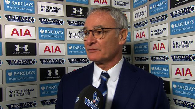 Leicester City manager Claudio Ranieri