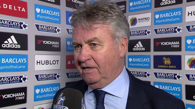 Chelsea interim manager Guus Hiddink