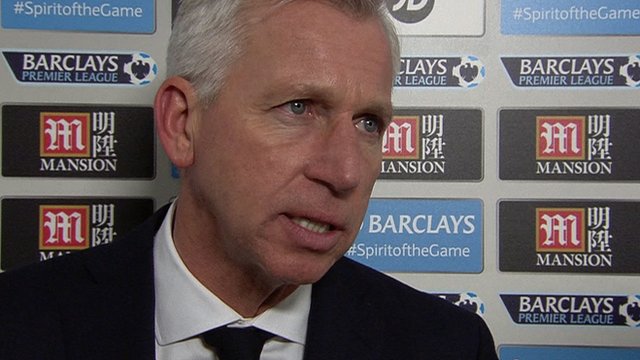 Crystal Palace boss Alan Pardew