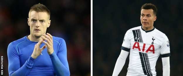 Jamie Vardy and Dele Alli