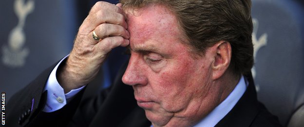 Tottenham manager Harry Redknapp