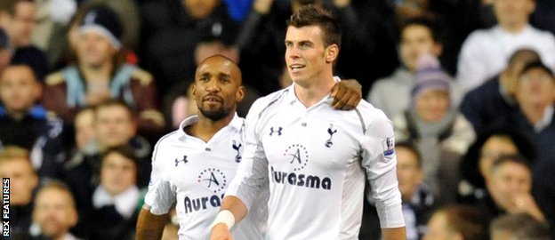 Jermain Defoe and Gareth Bale