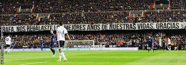 Valencia supporters