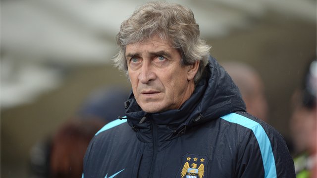 Manchester City manager Manuel Pellegrini