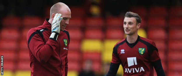 John Ruddy and Declan Rudd