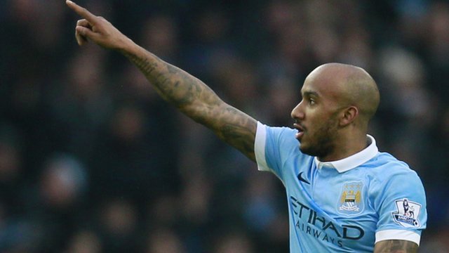 Fabian Delph of Manchester City