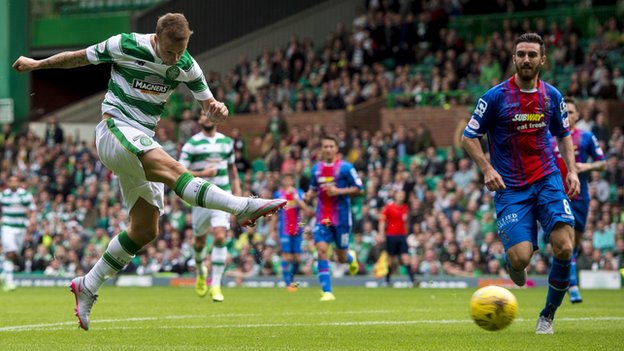 Leigh Griffiths and Ross Draper