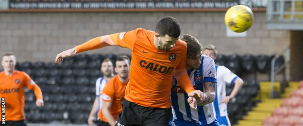 Mark Durnan scores for Dundee United