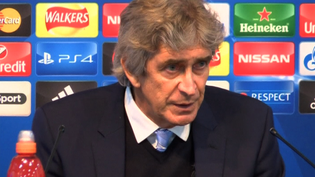 Manchester City boss Manuel Pellegrini